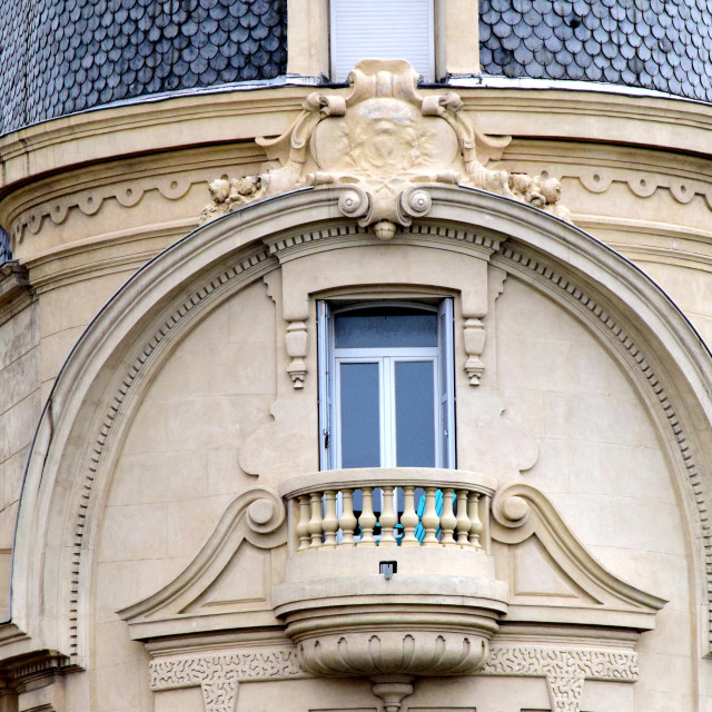 "A detail of a building" by Amit Mendelsohn - £50.00 "A detail of a building" stock image