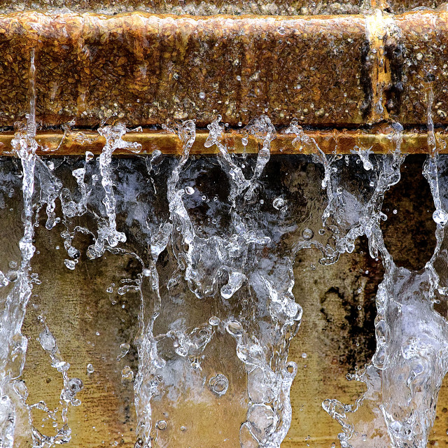 "Water falling" by Amit Mendelsohn - £50.00 "Water falling" stock image