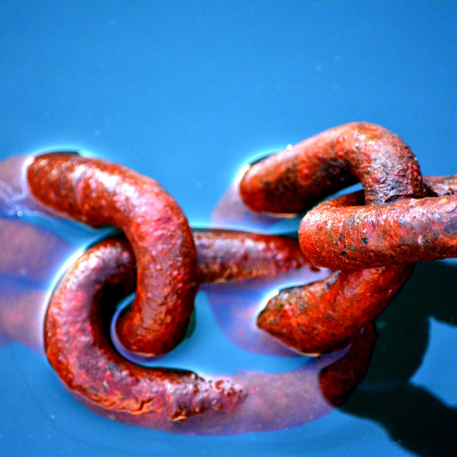 "A chain" by Amit Mendelsohn - $48.79 "A chain" stock image