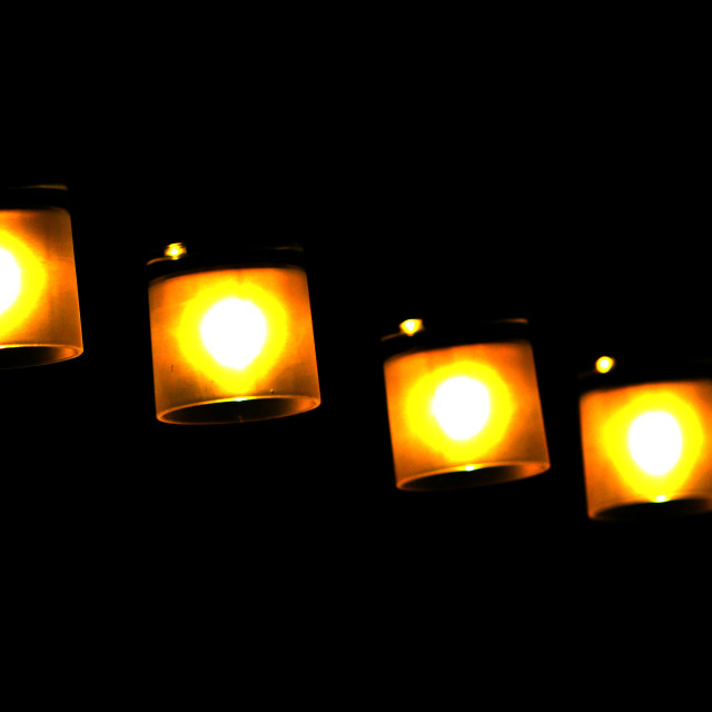 "Line of lights" by Amit Mendelsohn - $48.79 "Line of lights" stock image