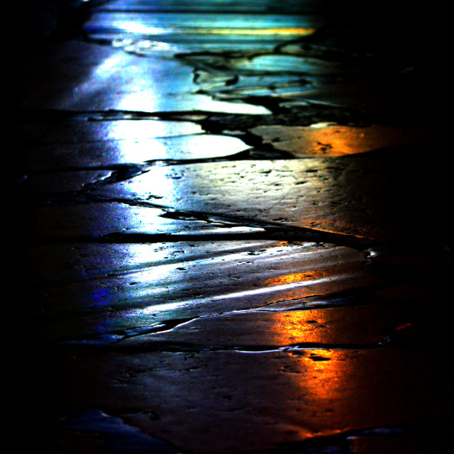 "Light reflecting on cobble stones" by Amit Mendelsohn - $48.79 "Light reflecting on cobble stones" stock image