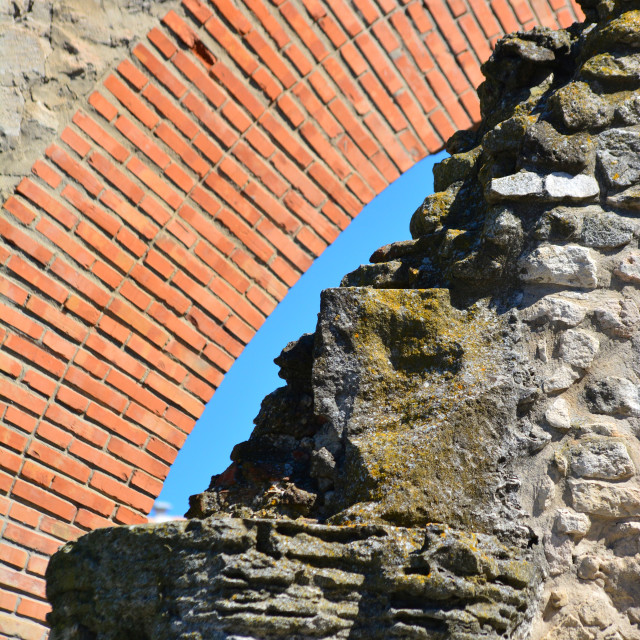 "Arles - mixed material and eras" by Amit Mendelsohn - £50.00 "Arles - mixed material and eras" stock image