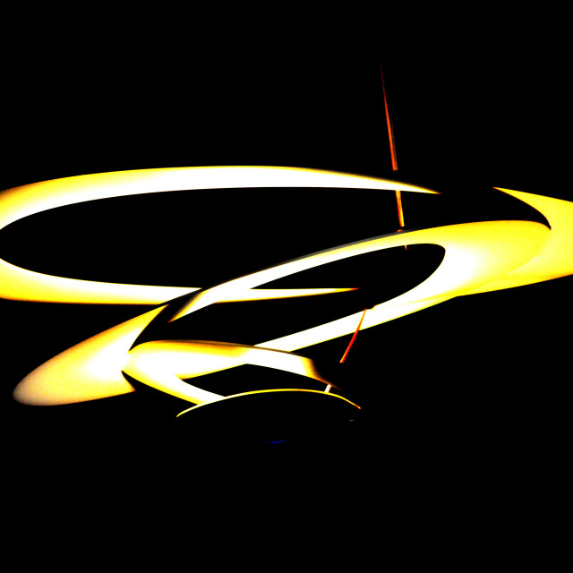 "light effect of a strange lighting fixture" by Amit Mendelsohn - £50.00 "light effect of a strange lighting fixture" stock image