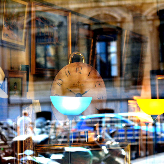 "The time and different dimensions" by Amit Mendelsohn - £50.00 "The time and different dimensions" stock image