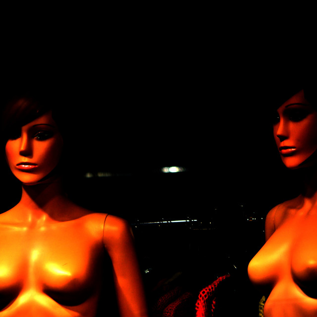 "Mannequin of a woman" by Amit Mendelsohn - £50.00 "Mannequin of a woman" stock image
