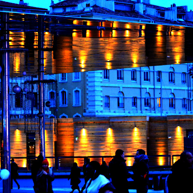 "The light and the reflection" by Amit Mendelsohn - £50.00 "The light and the reflection" stock image