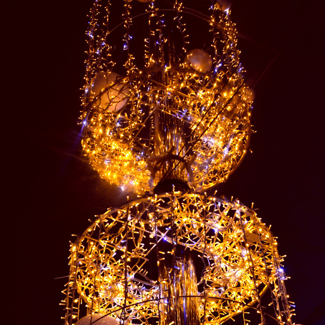 "Christmas lights 1" by Amit Mendelsohn - £50.00 "Christmas lights 1" stock image