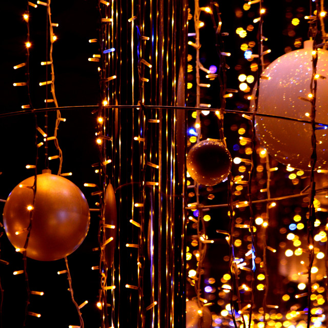 "Christmas light 3" by Amit Mendelsohn - £50.00 "Christmas light 3" stock image