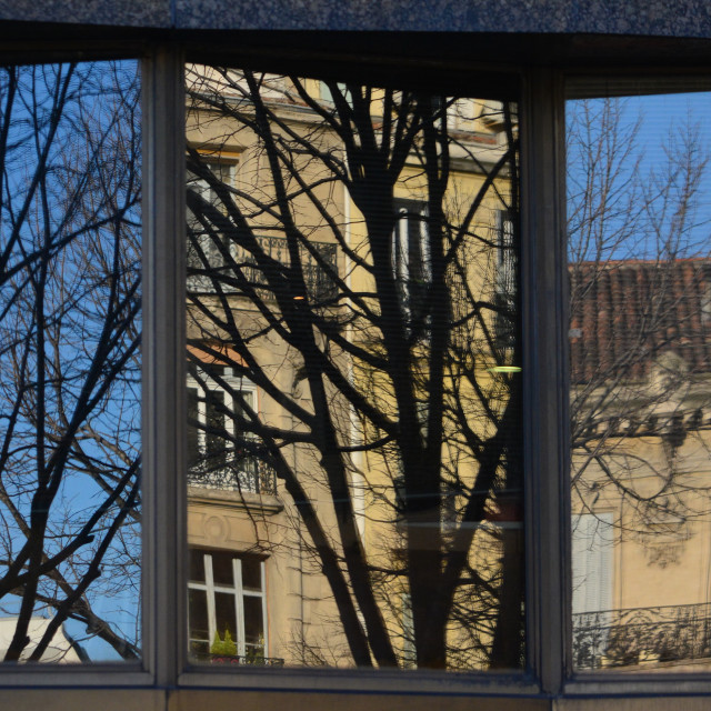 "3 windows, 3 reflections" by Amit Mendelsohn - £50.00 "3 windows, 3 reflections" stock image