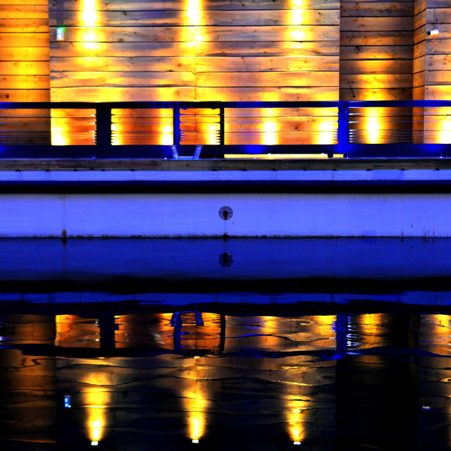 "Light reflected in the water" by Amit Mendelsohn - £50.00 "Light reflected in the water" stock image