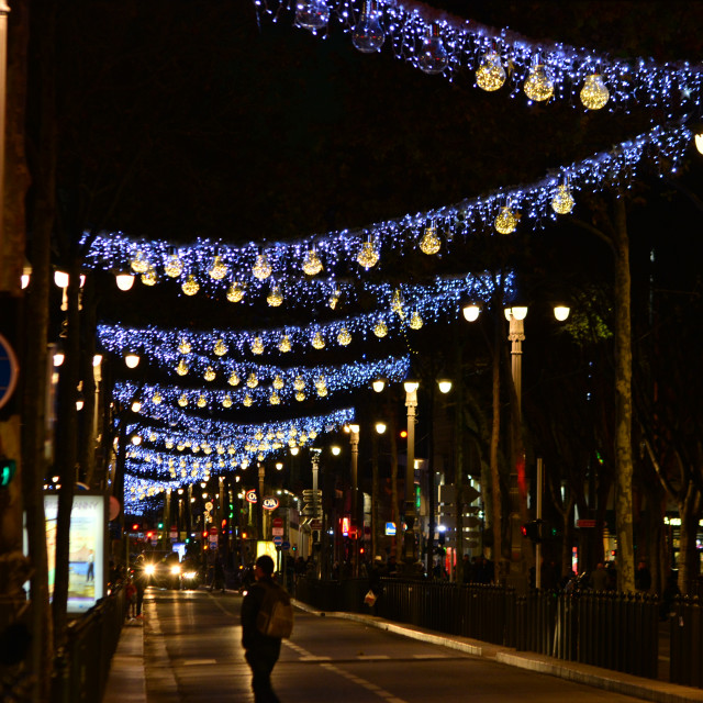 "Christmas light 4" by Amit Mendelsohn - £50.00 "Christmas light 4" stock image