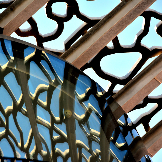 "The Mucem have it's corners" by Amit Mendelsohn - £50.00 "The Mucem have it's corners" stock image