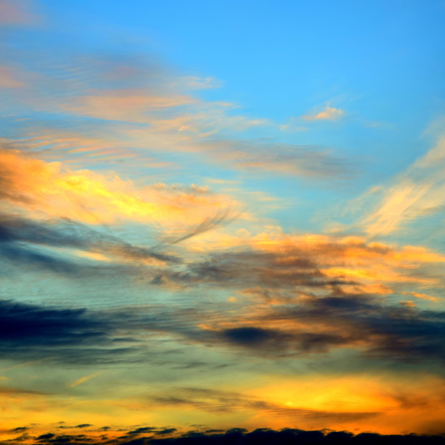 "Painting in the sky" by Amit Mendelsohn - £50.00 "Painting in the sky" stock image
