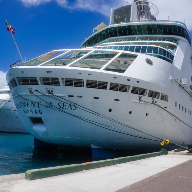 "Enchantment of the seas Cruise Ship" stock image