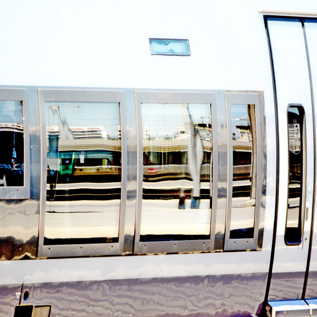 "Train's windows" by Amit Mendelsohn - £50.00 "Train's windows" stock image