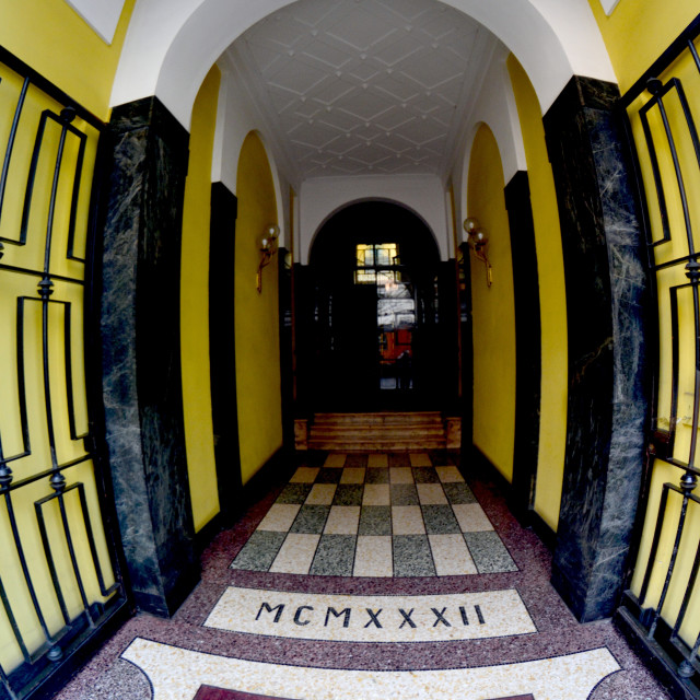 "An Italian Entrance" by Amit Mendelsohn - £50.00 "An Italian Entrance" stock image