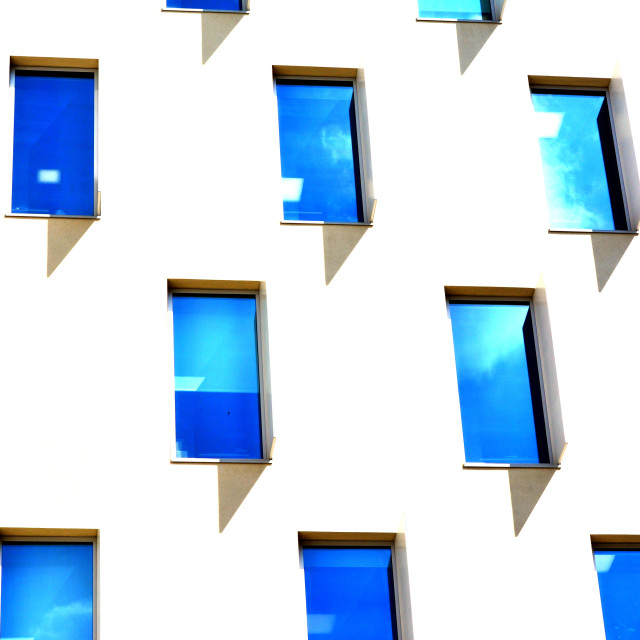 "Windows to the sky" stock image