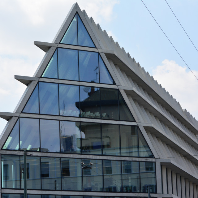 "Architecture And reflection" by Amit Mendelsohn - £50.00 "Architecture And reflection" stock image