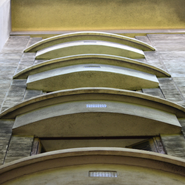 "A flat façade" by Amit Mendelsohn - £50.00 "A flat façade" stock image