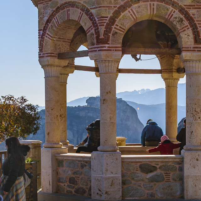 "Meteora Monasteries, Tesalia, Greece" stock image