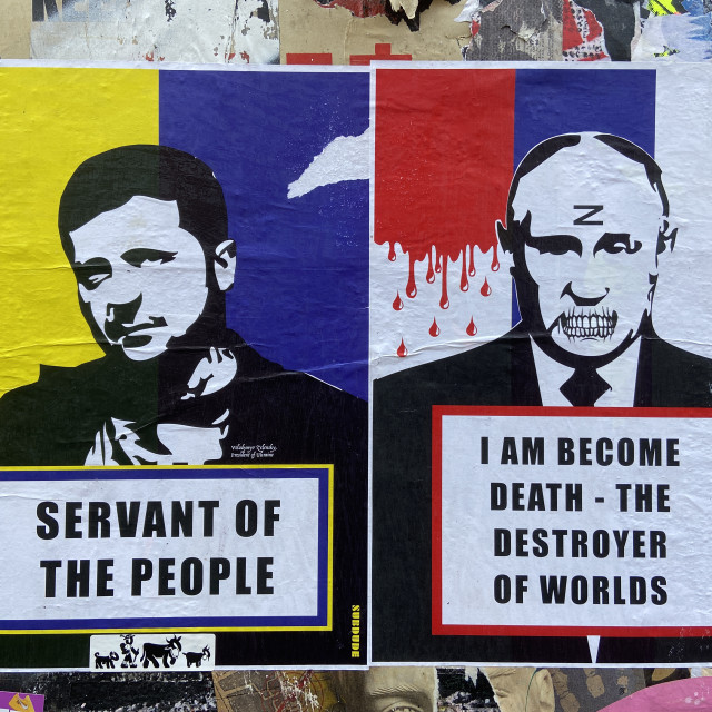 "War in Ukraine" by Tim Constable - £10.00 "War in Ukraine" stock image