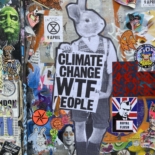 "Climate change" by Tim Constable - £10.00 "Climate change" stock image