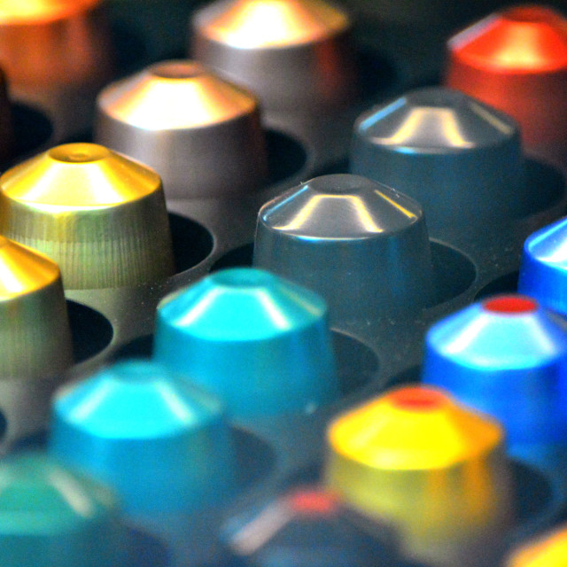 "Coffee capsules" stock image