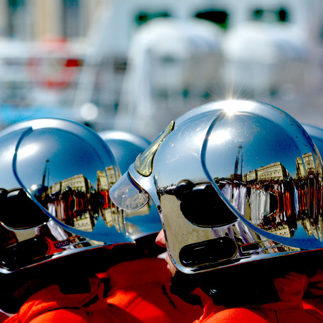 "Brilliant helmets" stock image