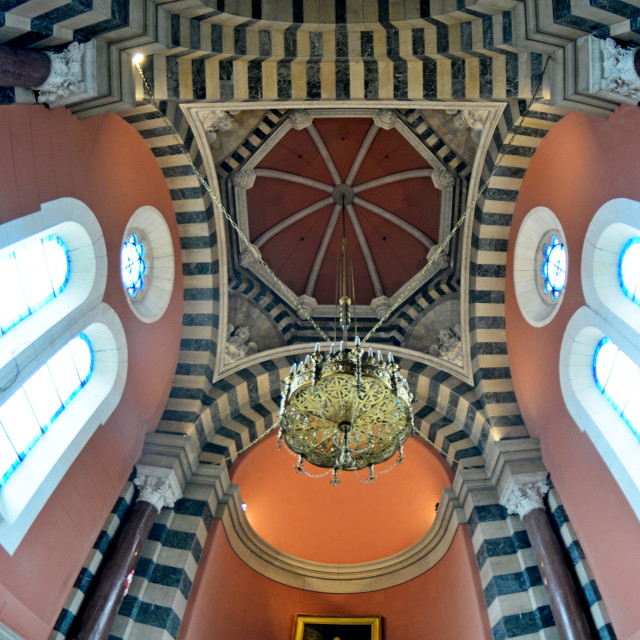 "La major cathedral - wide angle 1" by Amit Mendelsohn - £50.00 "La major cathedral - wide angle 1" stock image