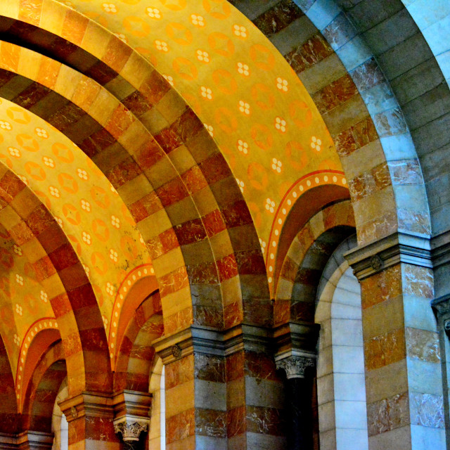 "La major cathedral - wide angle 1" by Amit Mendelsohn - £50.00 "La major cathedral - wide angle 1" stock image