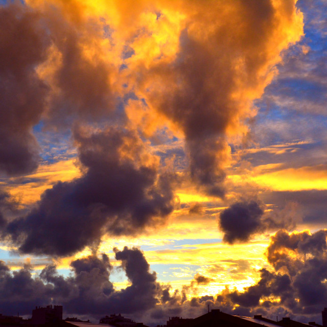 "Amazing sky" stock image