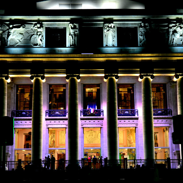 "Opera de Marseille" by Amit Mendelsohn - £50.00 "Opera de Marseille" stock image