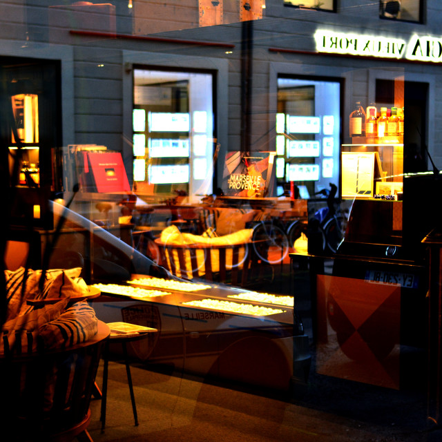 "A shop inside out" by Amit Mendelsohn - £50.00 "A shop inside out" stock image