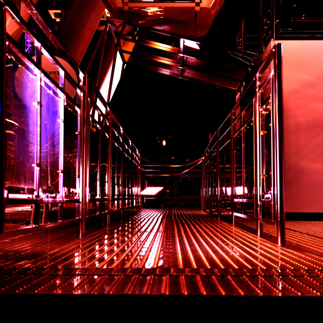 "Red construction" by Amit Mendelsohn - £50.00 "Red construction" stock image