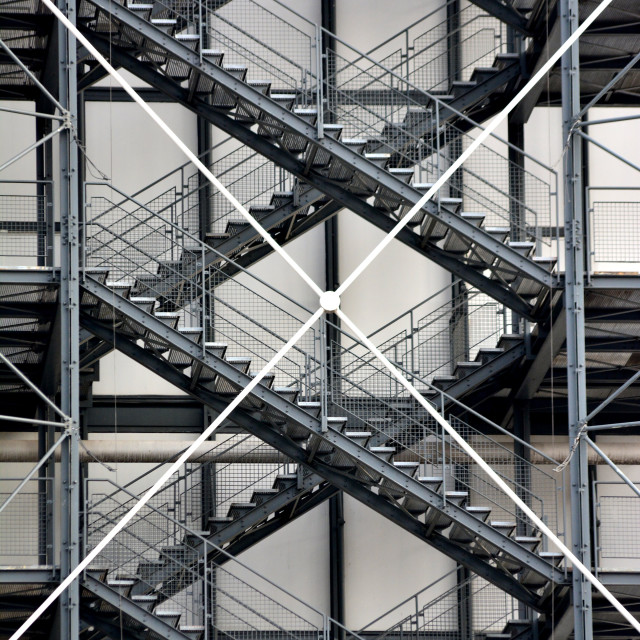 "Steps plain and simple" by Amit Mendelsohn - £50.00 "Steps plain and simple" stock image