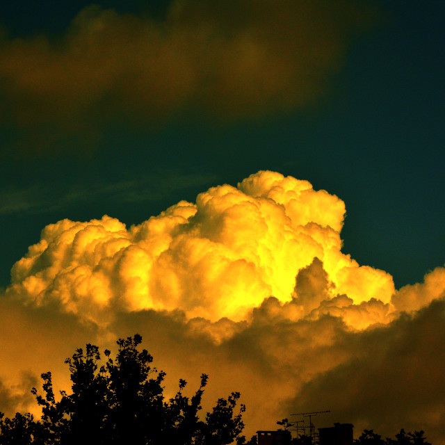 "Clouds above" by Amit Mendelsohn - £50.00 "Clouds above" stock image