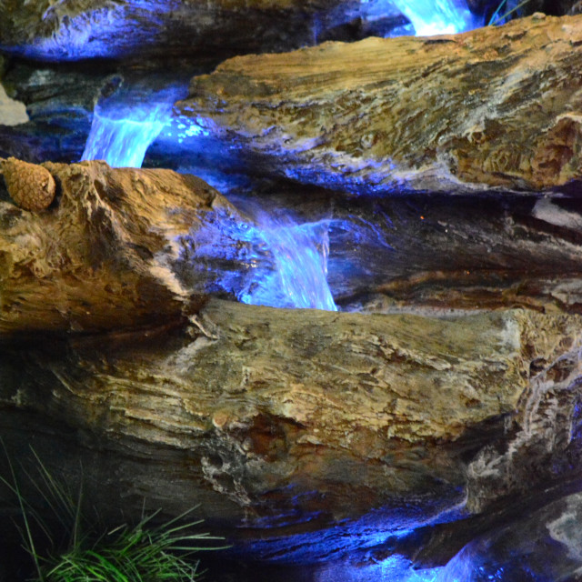 "A micro waterfall" by Amit Mendelsohn - £50.00 "A micro waterfall" stock image