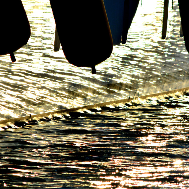 "Boat with reflection" by Amit Mendelsohn - £50.00 "Boat with reflection" stock image