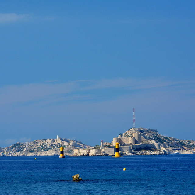 "The islands of Marseille" by Amit Mendelsohn - £50.00 "The islands of Marseille" stock image