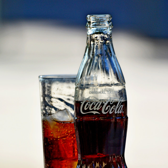 "Drink Coca Cola" by Amit Mendelsohn - £50.00 "Drink Coca Cola" stock image