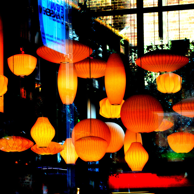 "Lights" by Amit Mendelsohn - £50.00 "Lights" stock image