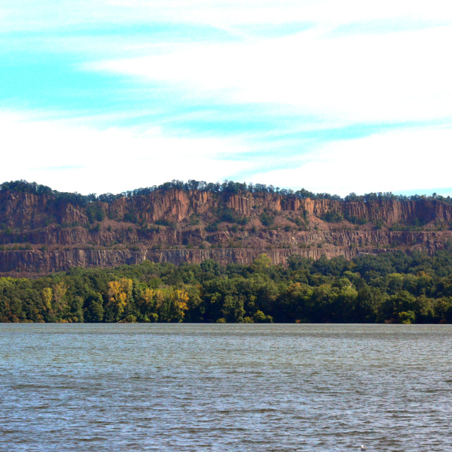 "Along the Hudson river" by Amit Mendelsohn - £50.00 "Along the Hudson river" stock image