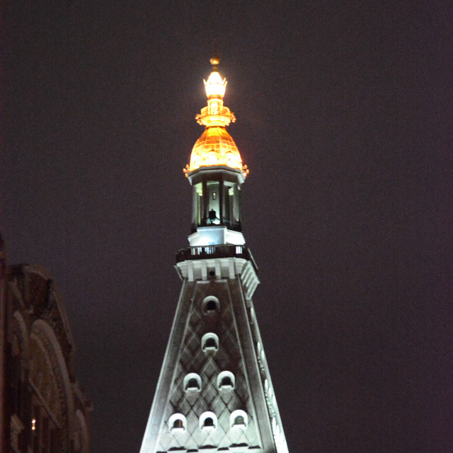 "tower of light" by Amit Mendelsohn - £50.00 "tower of light" stock image