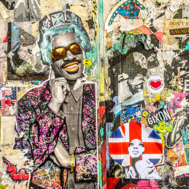 "Street art" by Tim Constable - £10.00 "Street art" stock image