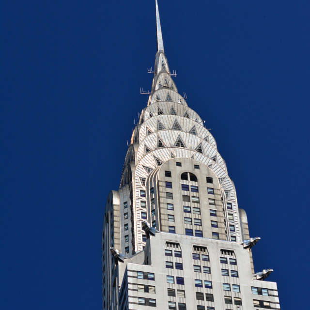 "The Chrysler building" by Amit Mendelsohn - £50.00 "The Chrysler building" stock image