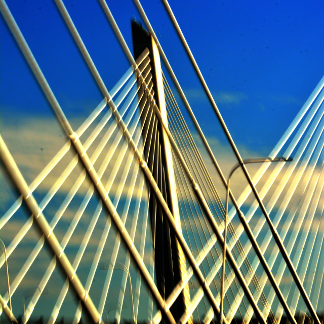 "Kosciuszko Bridge" by Amit Mendelsohn - £50.00 "Kosciuszko Bridge" stock image