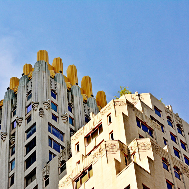 "2 art deco tops" by Amit Mendelsohn - £50.00 "2 art deco tops" stock image