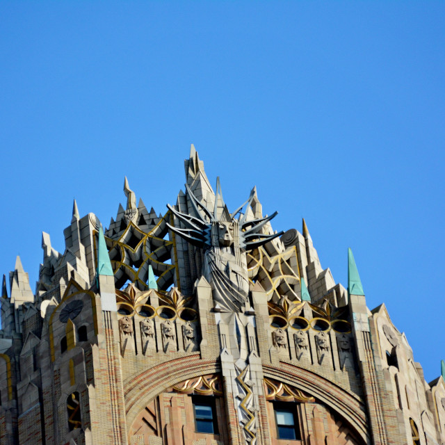 "General electric building" by Amit Mendelsohn - £50.00 "General electric building" stock image