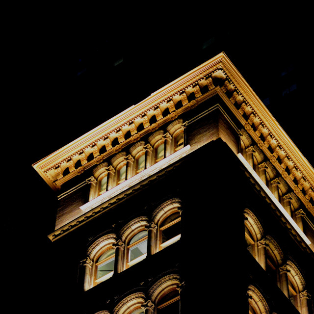 "At night" by Amit Mendelsohn - £50.00 "At night" stock image