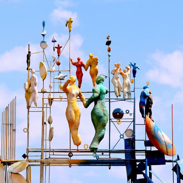 "A work of art in Aubagne" by Amit Mendelsohn - £50.00 "A work of art in Aubagne" stock image